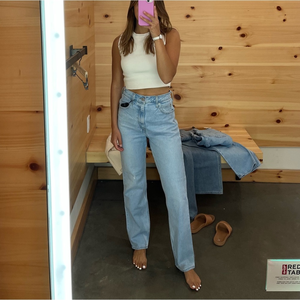 Levi 70s High Rise Slim Straight Jeans